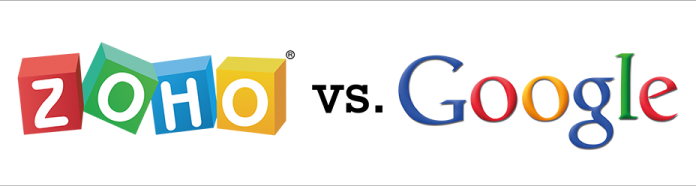 Logo de Zoho vs Logo de Google