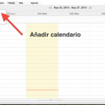 Zoho Calendar captura de pantalla del modo para añadir calendario