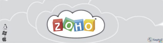 Logo de zoho dentro de una nube