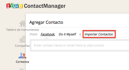 zoho-contact-manager-importar-contactos-de-linkedin