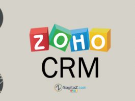 Zoho CRM con circulos dibujados