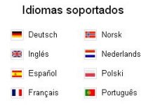 captura de pantalla de los idiomas soportados por zoho discussions