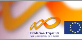 logo de la fundacion tripartita y el fondo social europeo