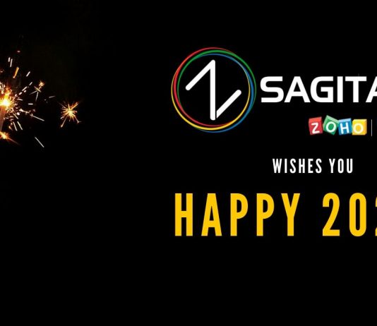 Feliz Año Nuevo de parte de Sagitaz Zoho Premium Partner