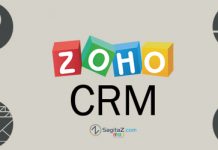 Zoho CRM con circulos dibujados