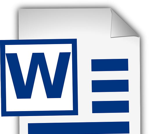 logo de word microsoft