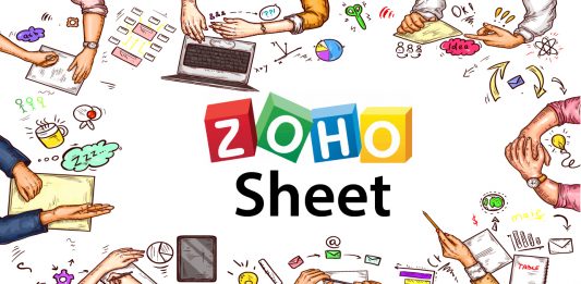 Zoho sheet